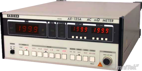 Máy đo kỹ thuật số Milli-Ohm AX-125A Adexaile ADEX