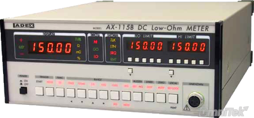 Máy đo kỹ thuật số Milli-Ohm AX-115B Adexaile ADEX